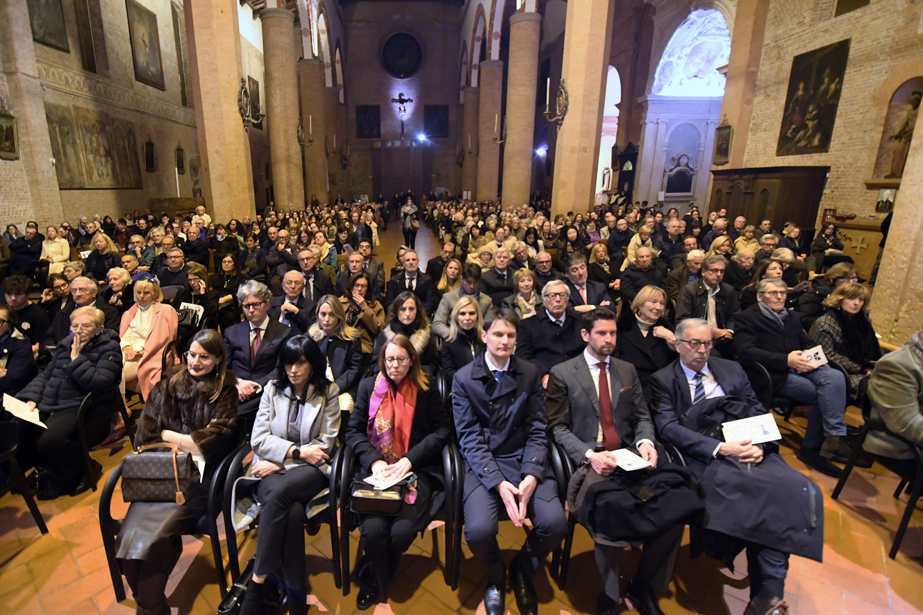 Basilica gremita per il tradizionale Concerto di Pasqua della Banca di Piacenza