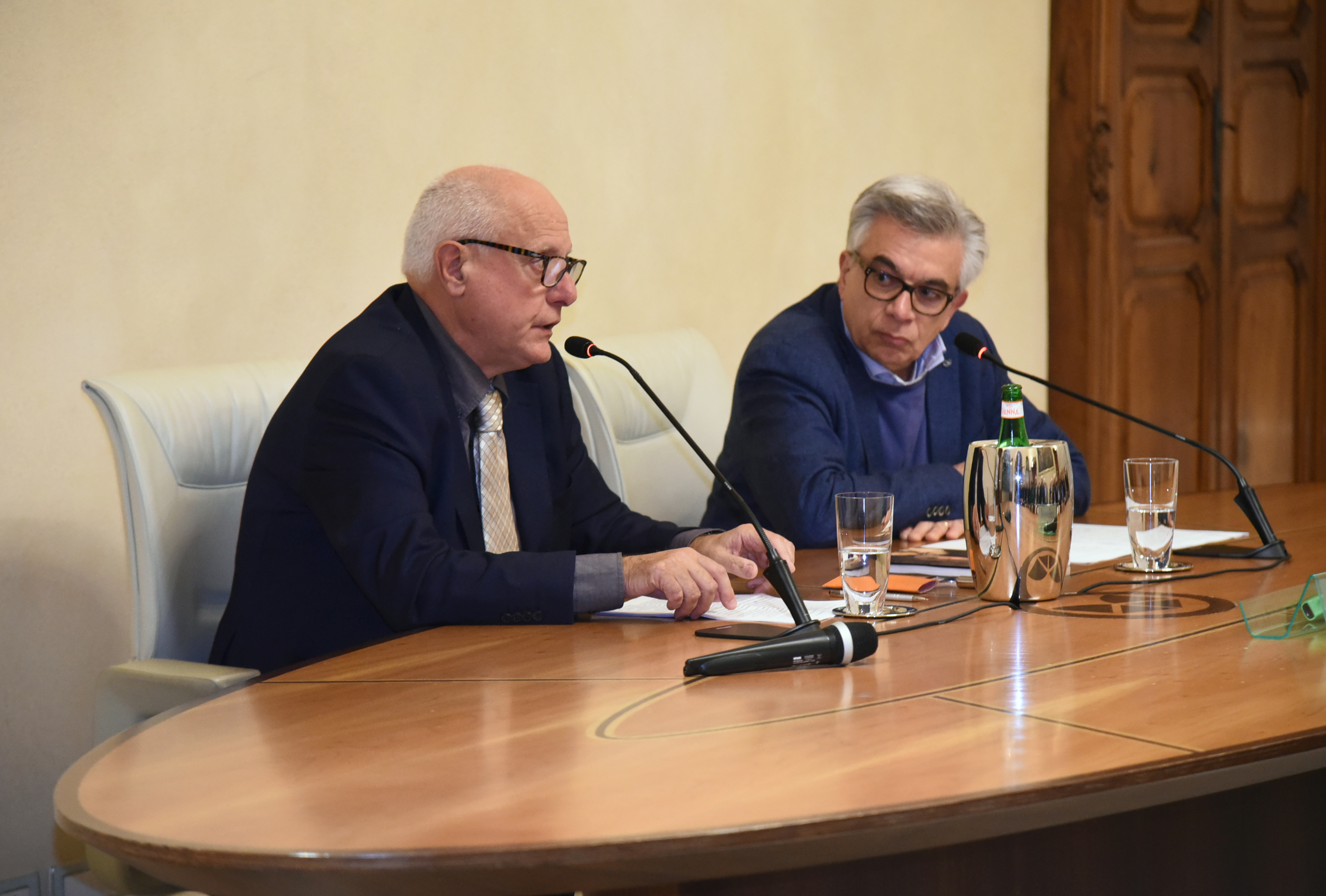 Graziano Tonelli ed Emanuele Galba