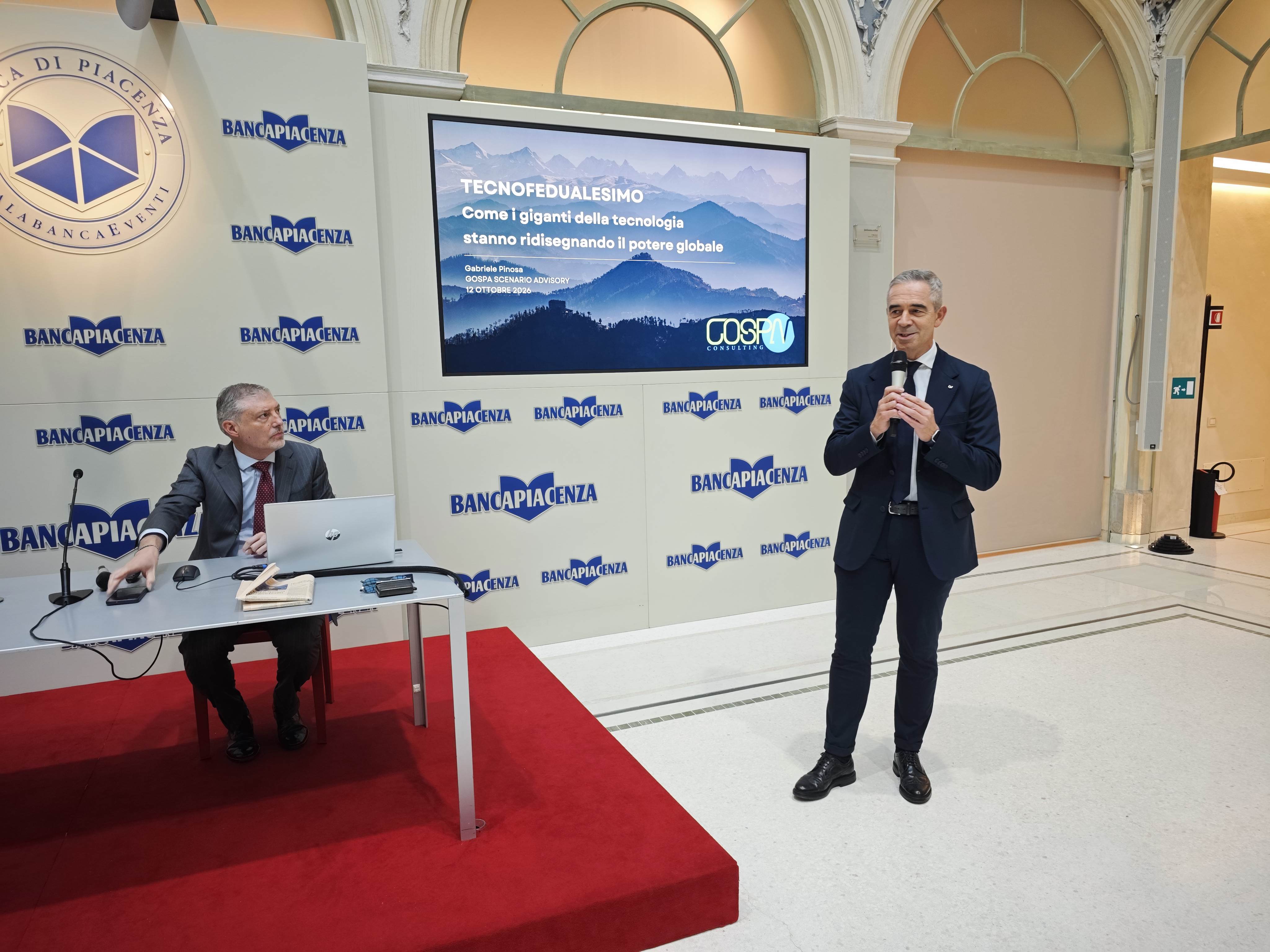 Il vicedirettore generale Pietro Boselli è intervenuto ricordando il presidente Nenna, scomparso di recente