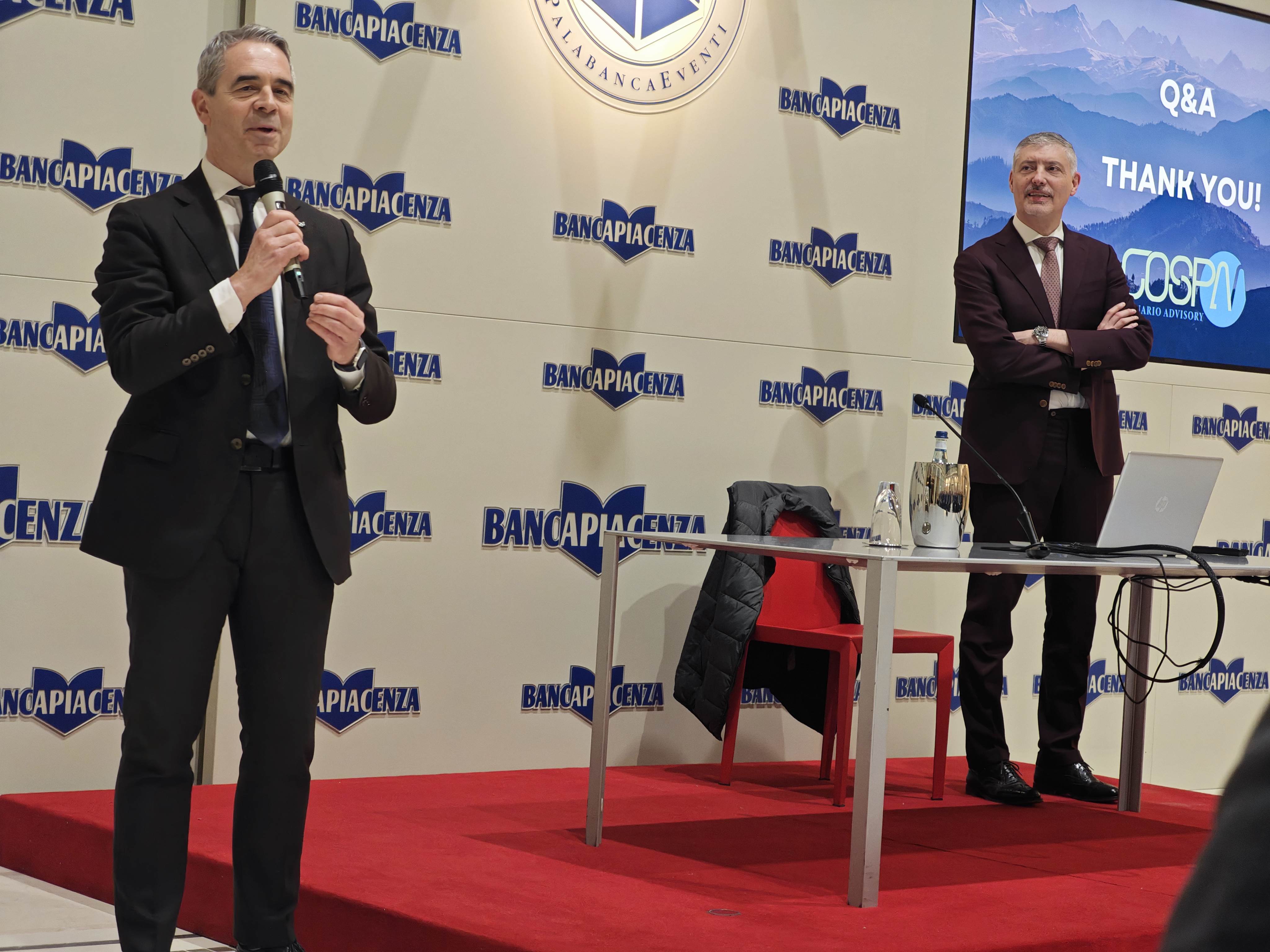 L'intervento del vicedirettore generale Pietro Boselli