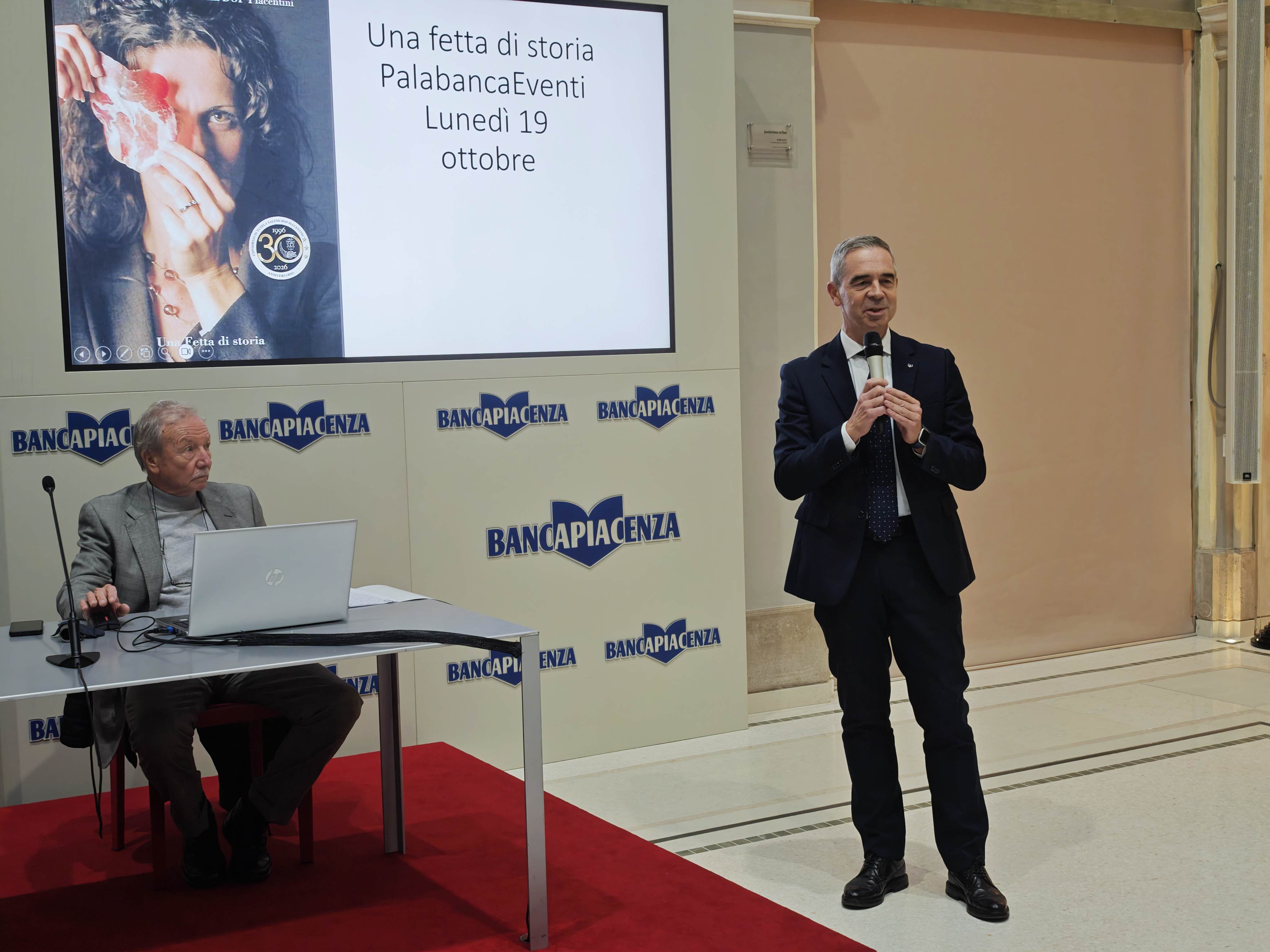 L'intervento del vicedirettore generale della Banca di Piacenza Pietro Boselli