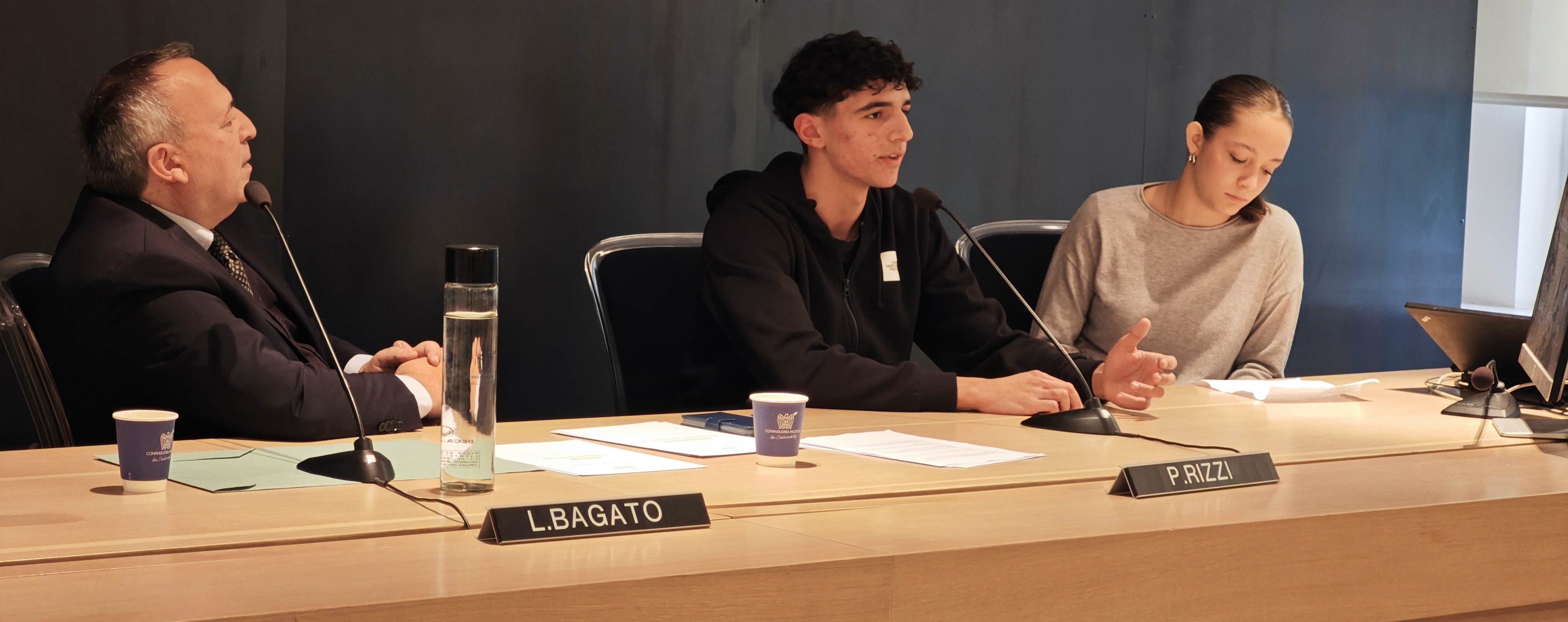 La presentazione del lavoro degli studenti del Respighi