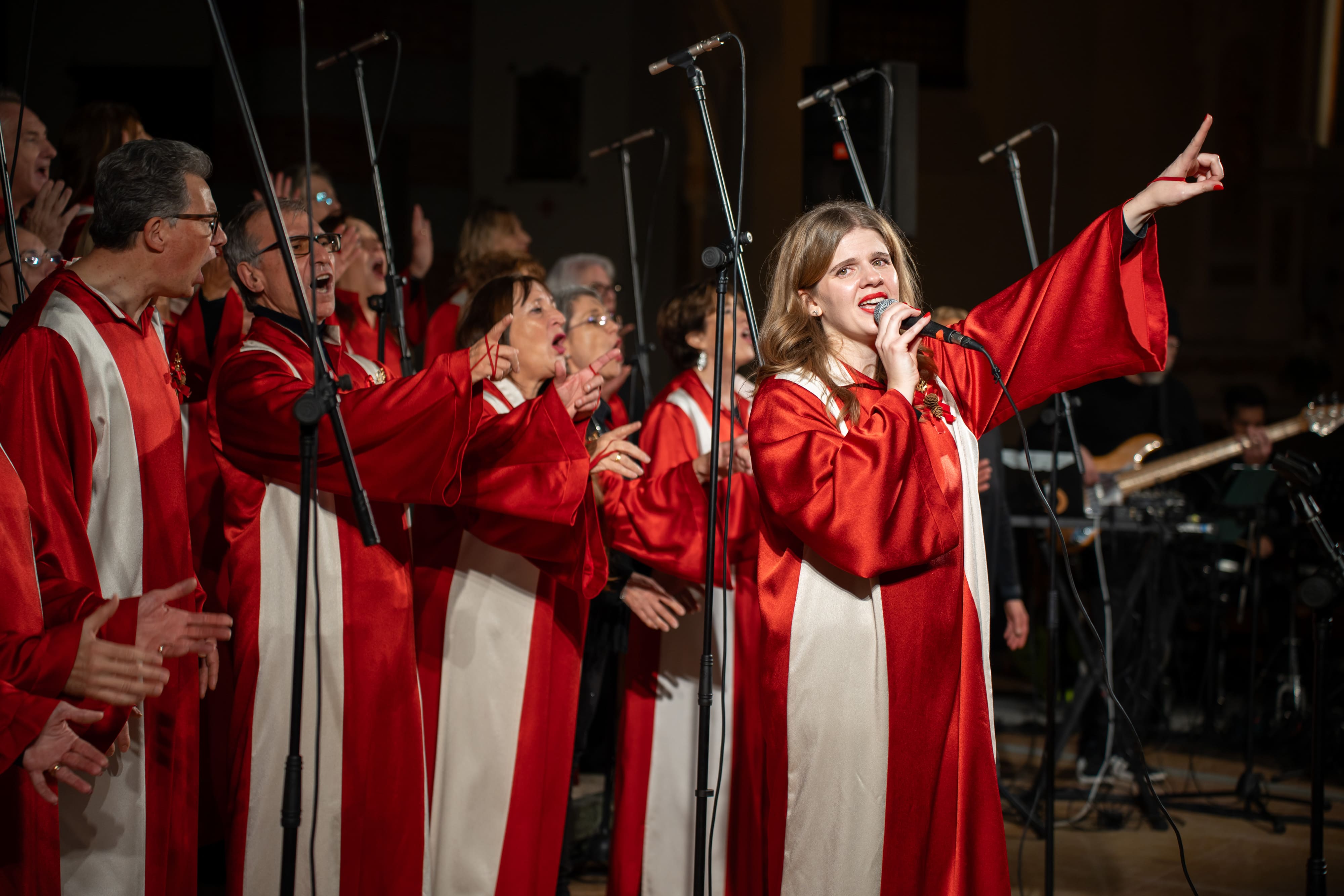 La voce solista Giorgia Basilico