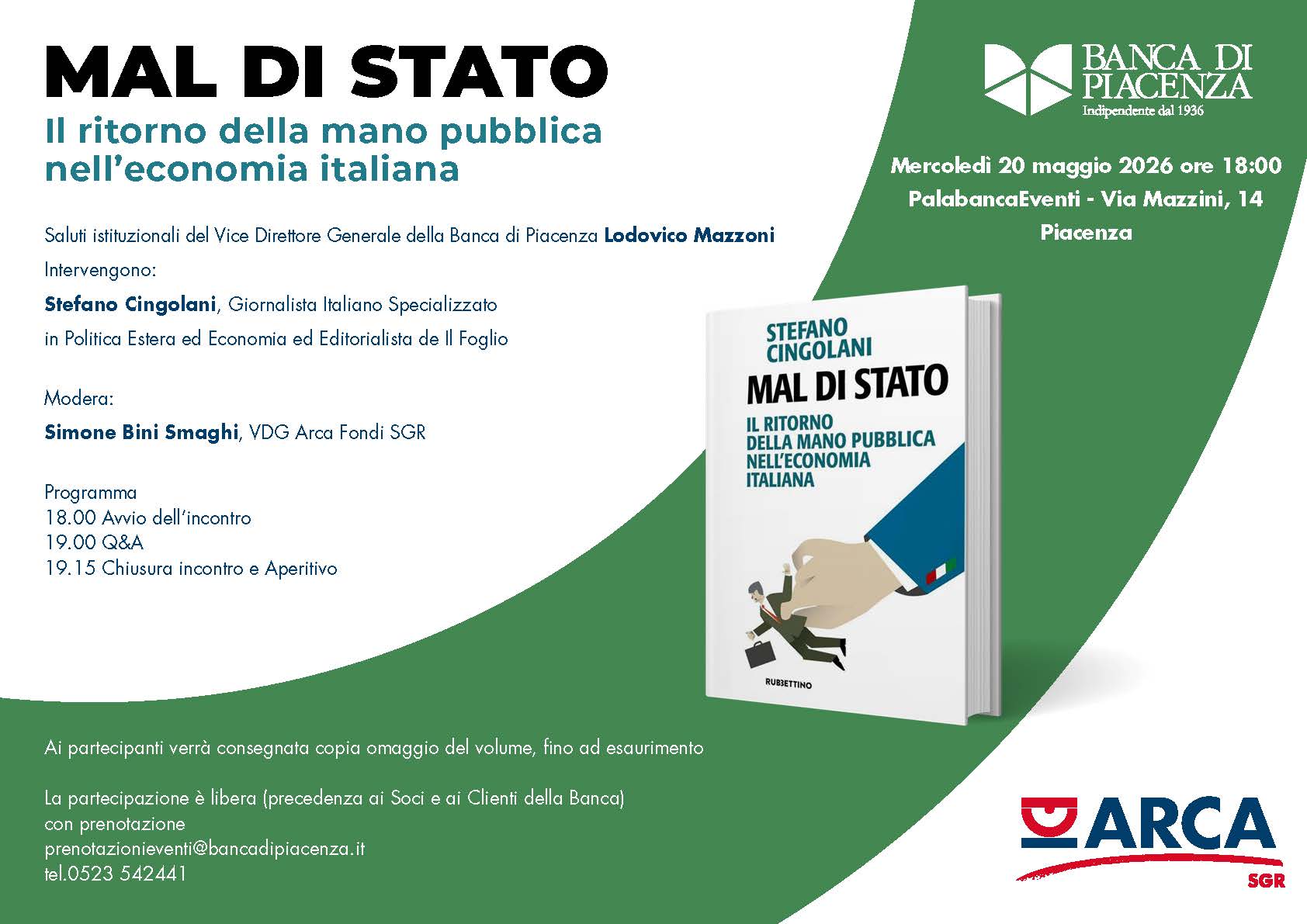 Mal di Stato. Il ritorno della mano pubblica nell'economia italiana.