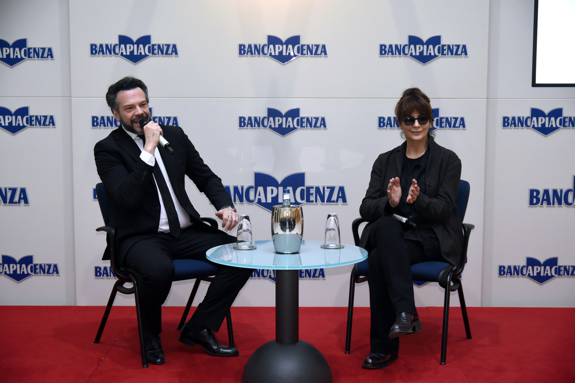 Mino Manni e Laura Morante al PalabancaEventi