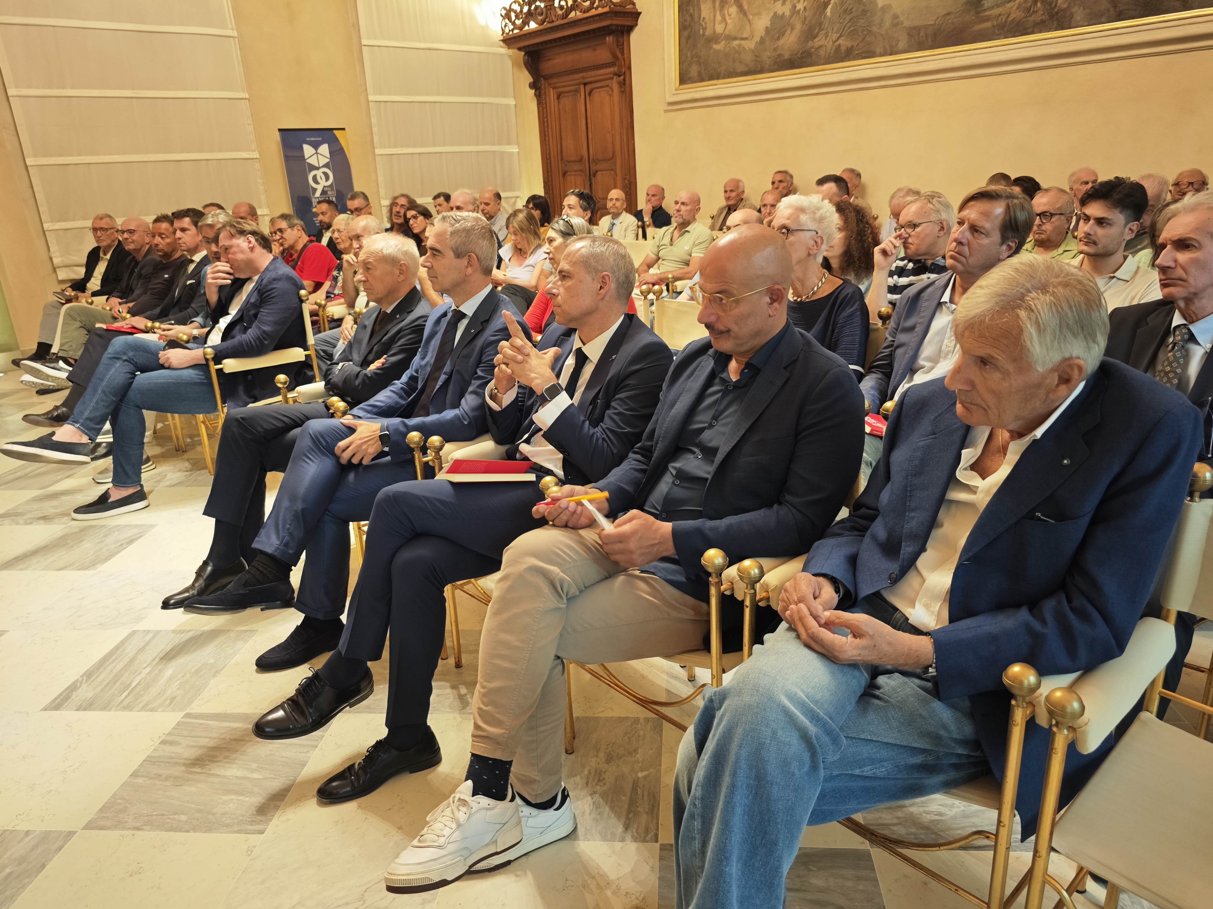 Platea numerosa in Sala Panini