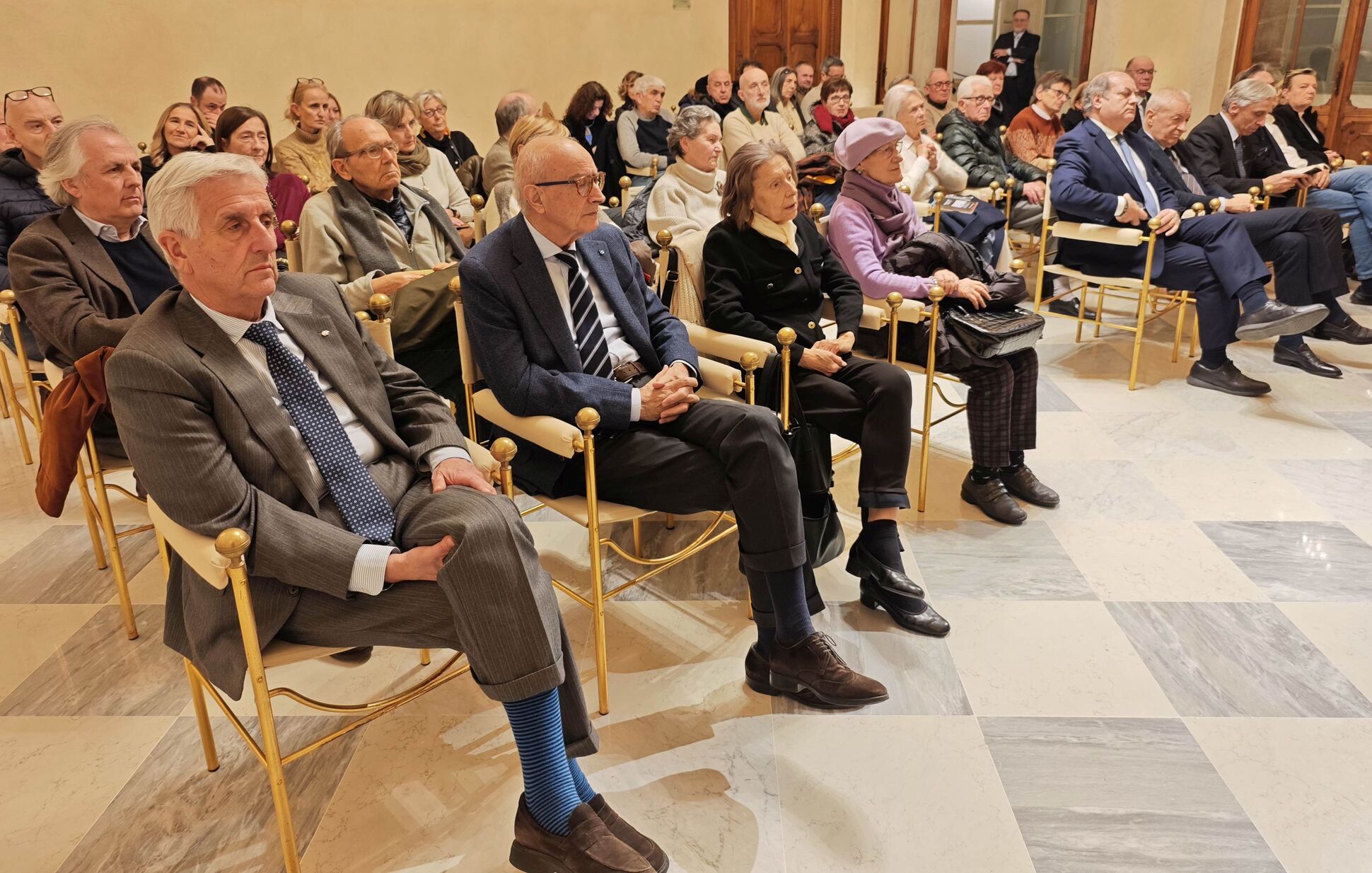 Pubblico numeroso in Sala Panini del PalabancaEventi