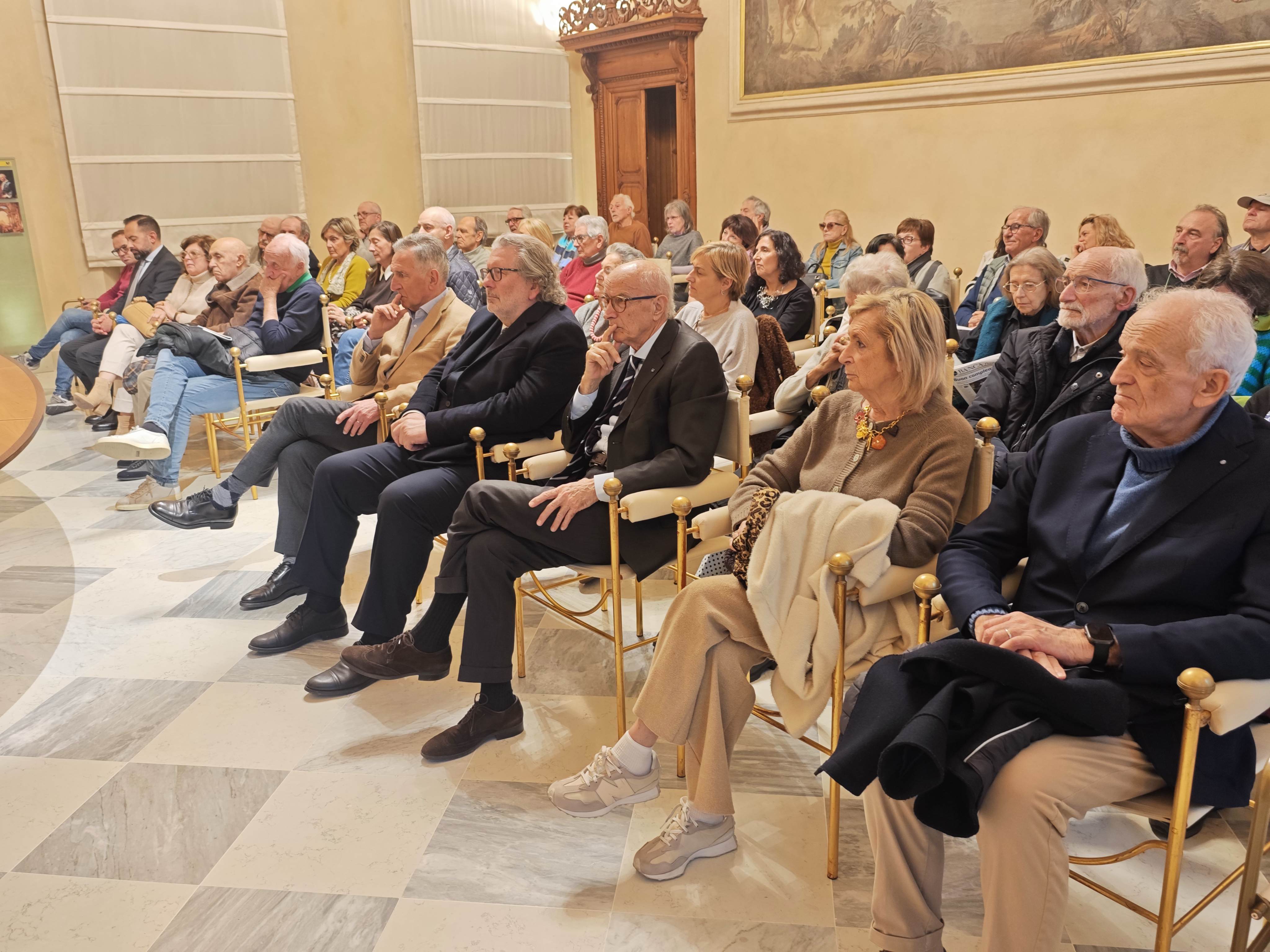 Pubblico numeroso in Sala Panini