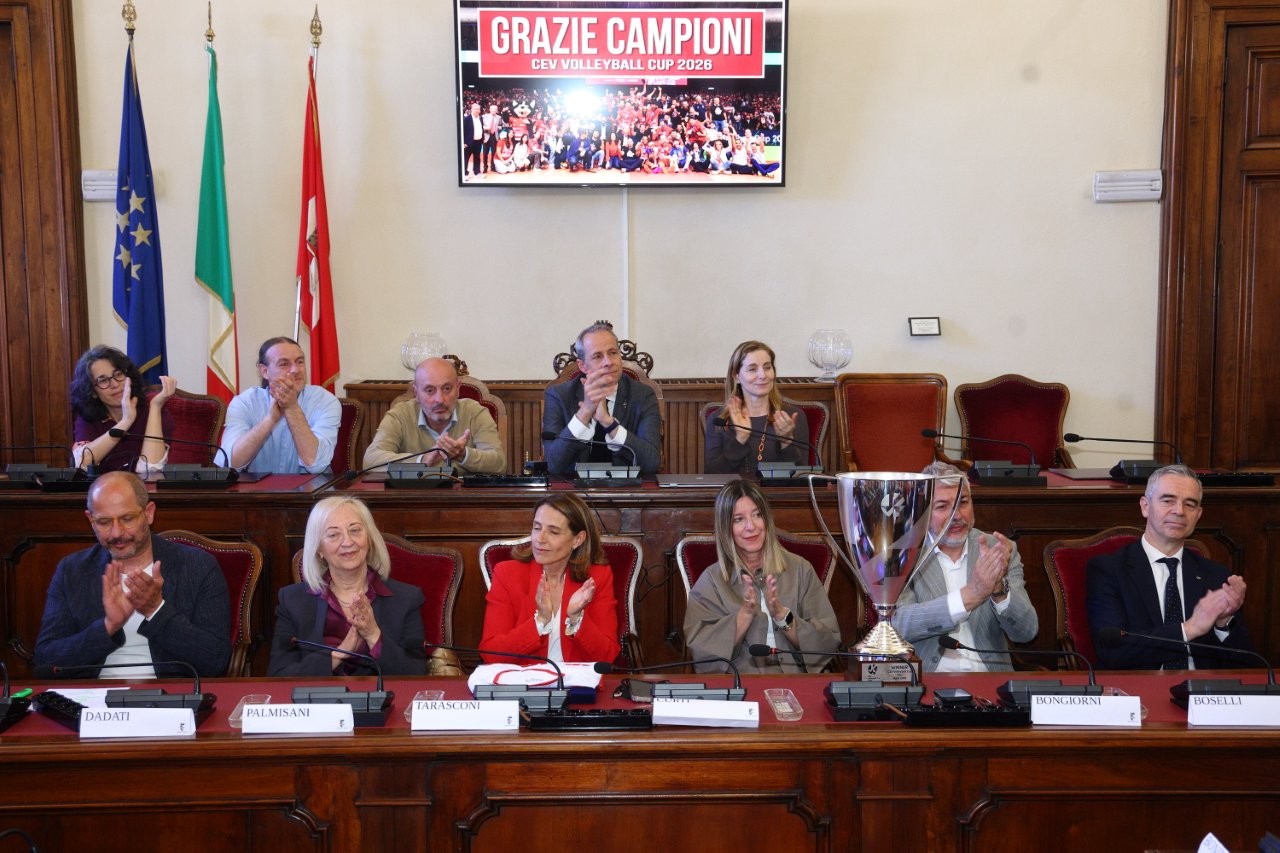 Un momento dell'incontro in Consiglio comunale (Foto Pagani)