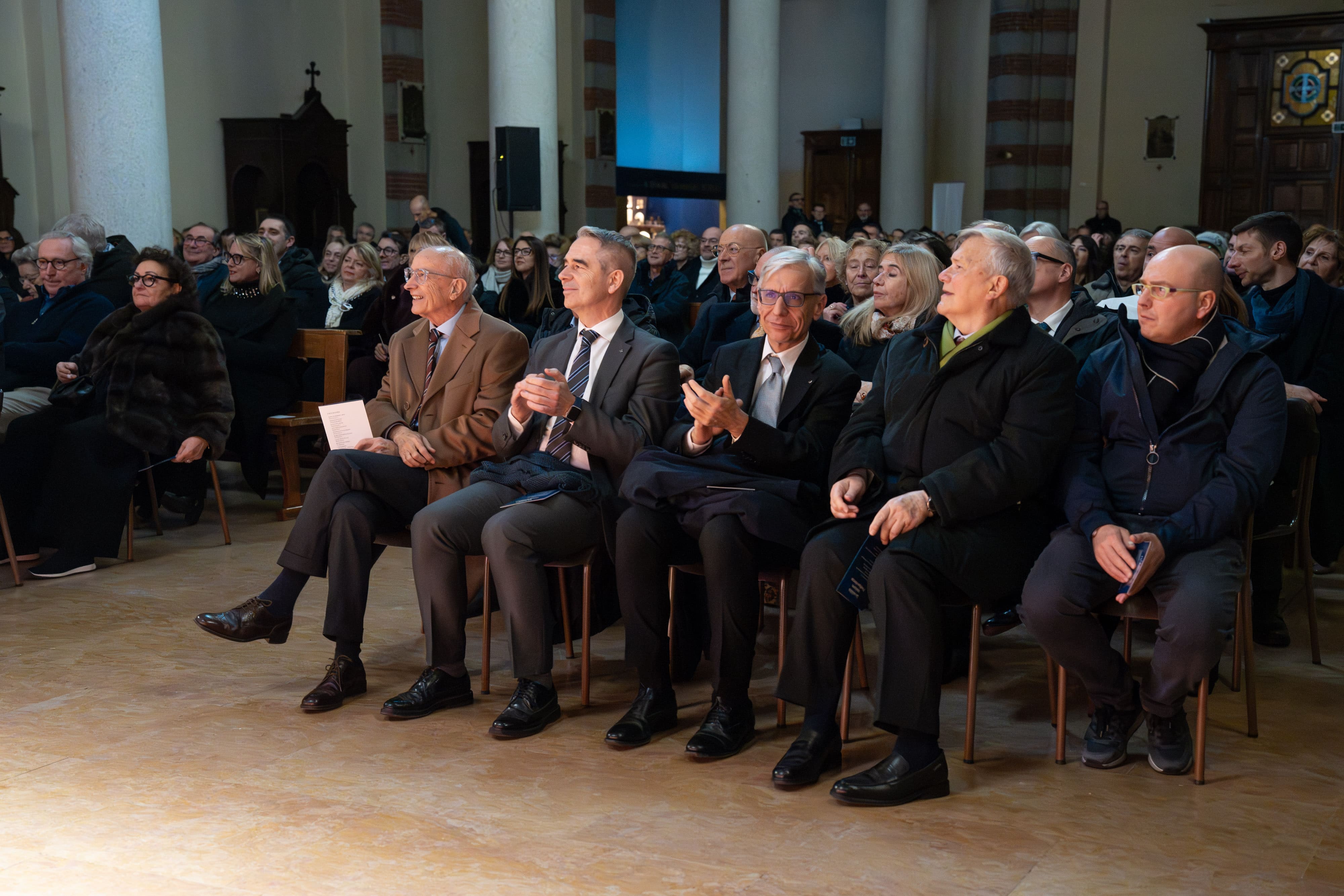 Uno scorcio del pubblico