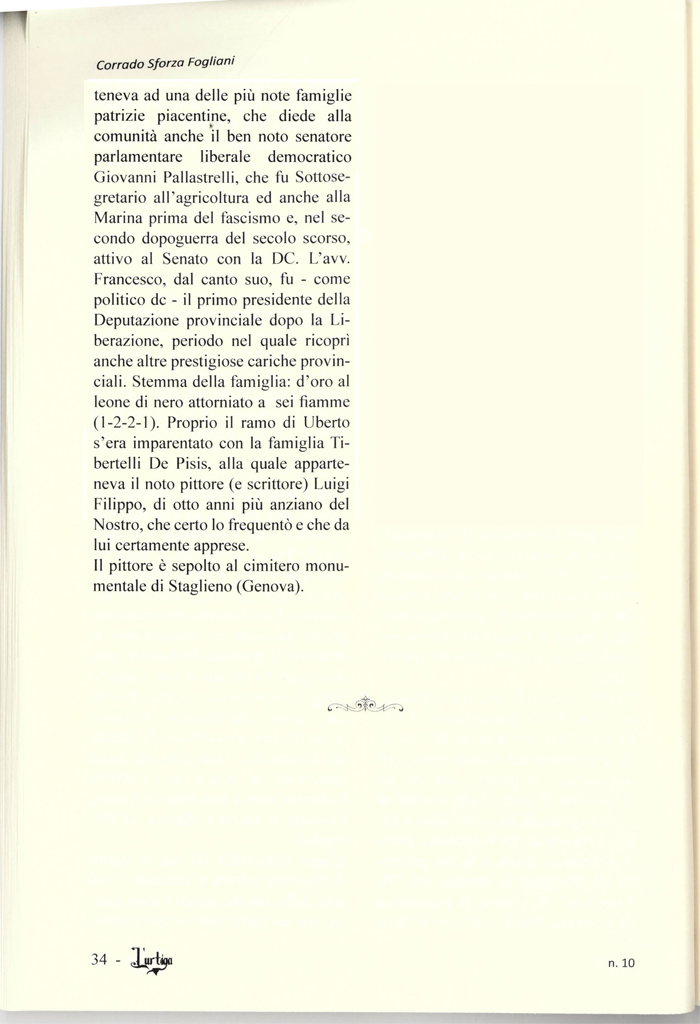 Mostra Uberto Pallastrelli - L'Urtiga