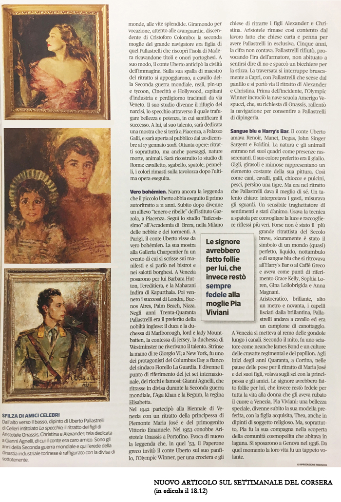 MOSTRA UBERTO PALLASTRELLI - CORRIERE DELLA SERA 7