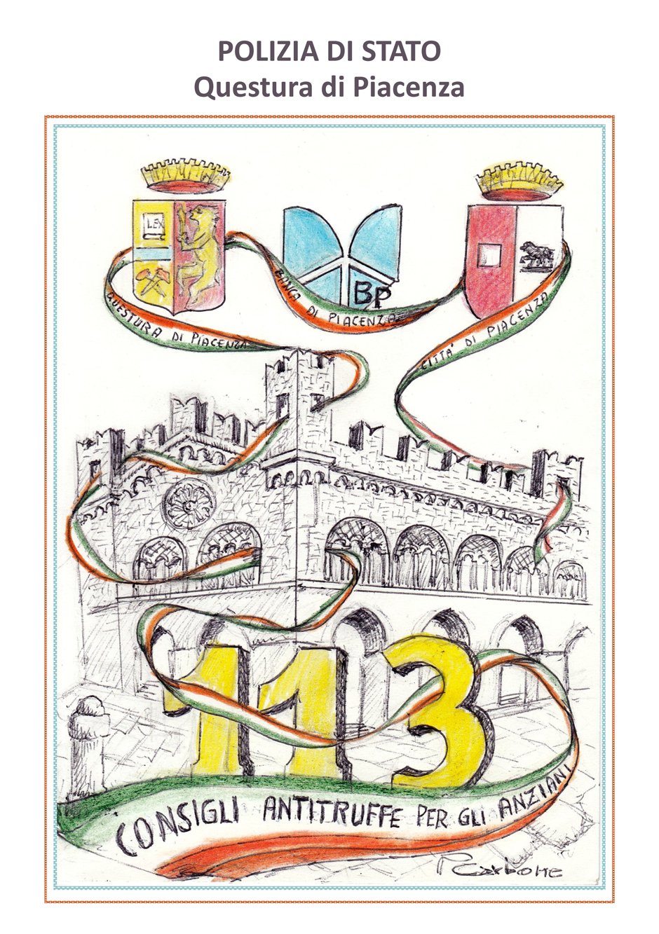 Opuscolo antitruffe per gli anziani