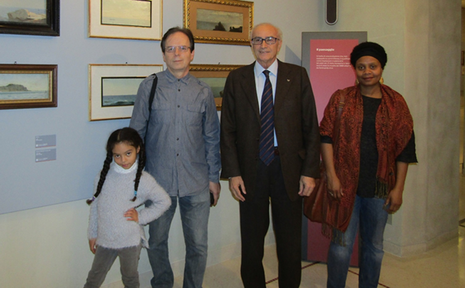 IL NIPOTE BACHOFEN ALLA MOSTRA GHITTONI