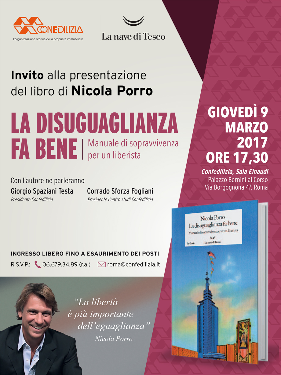 LA DISUGUAGLIANZA FA BENE