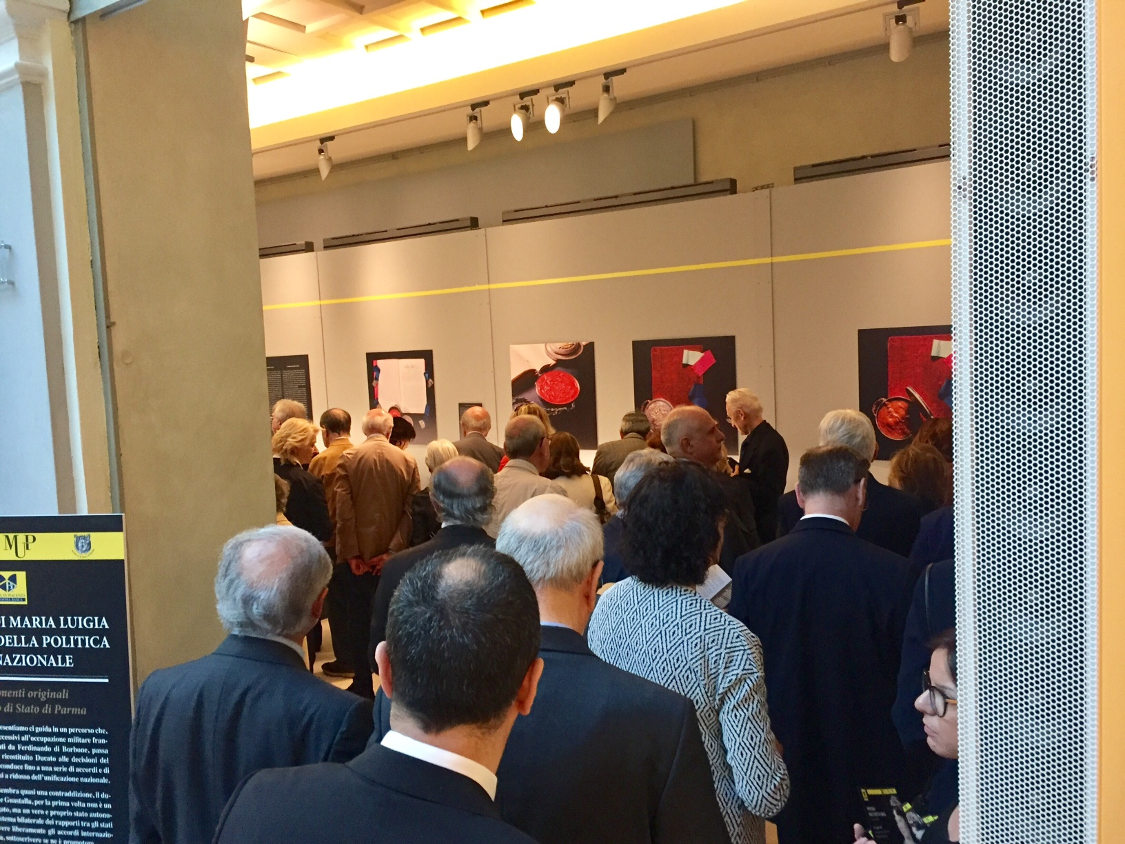 Aperta la mostra di Maria Luigia