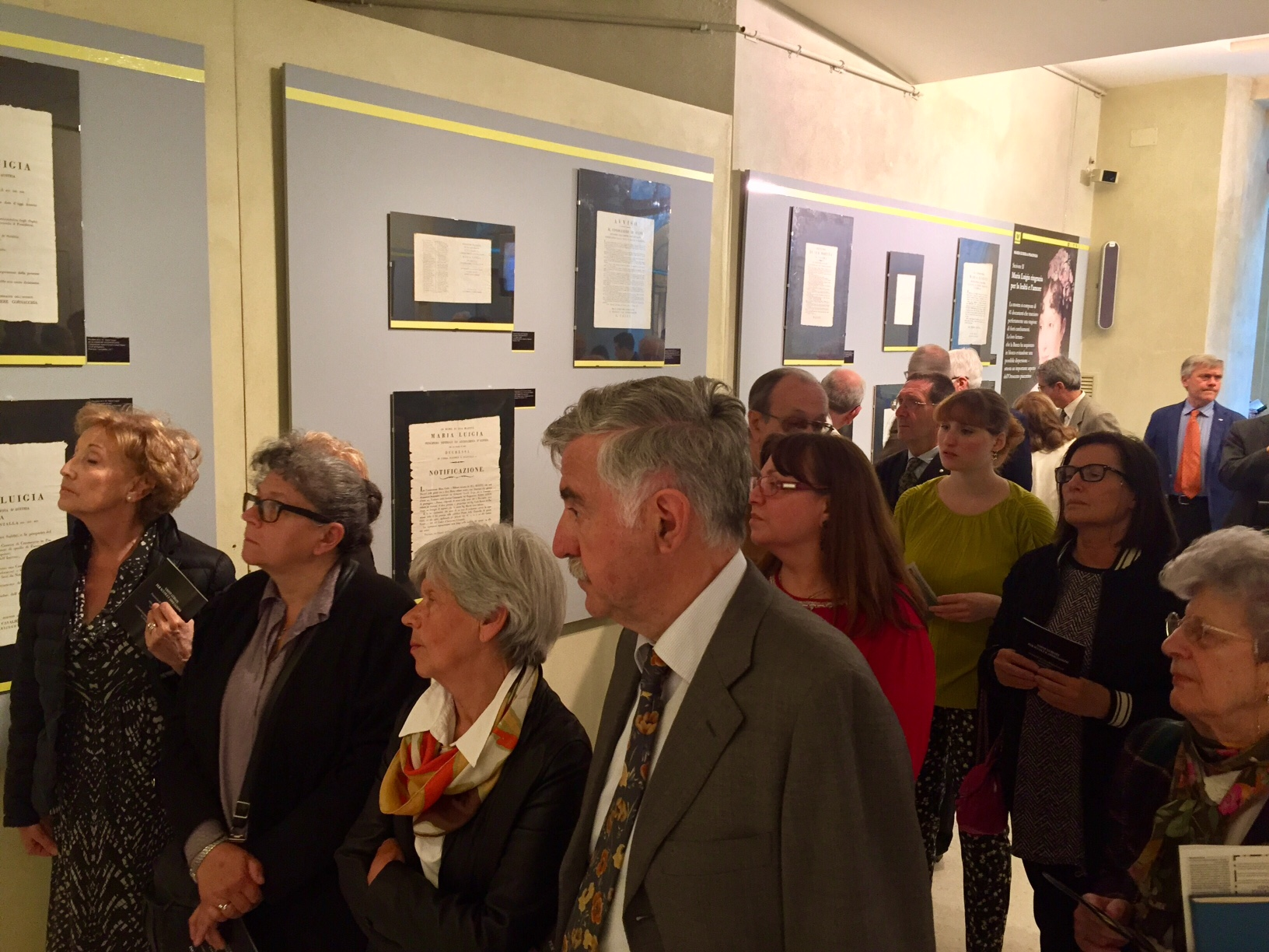 Aperta la mostra di Maria Luigia