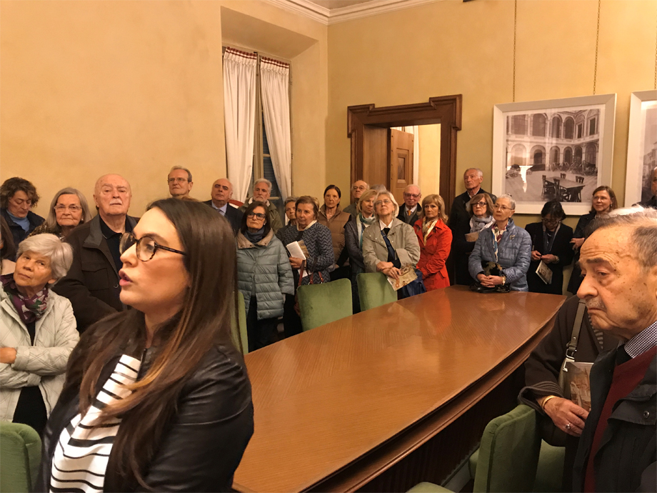 RICCHETTI A 40 ANNI DALLA MORTE RICORDATO NELLA SALA A LUI DEDICATA