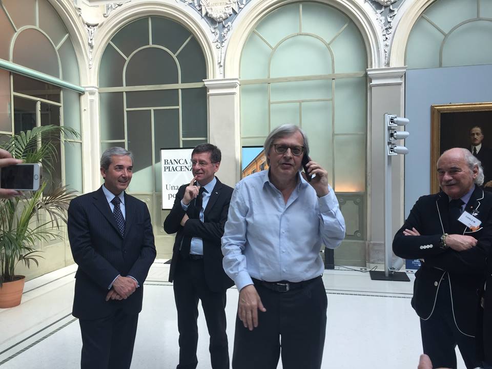 visita del prof. Vittorio Sgarbi