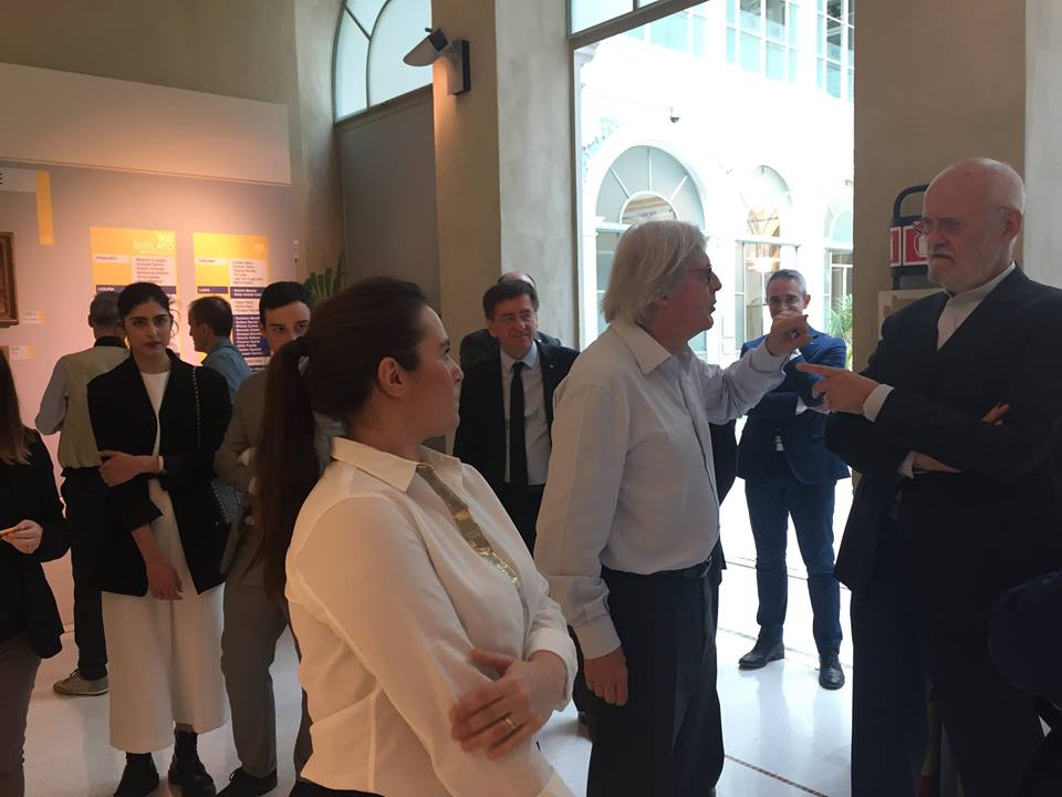 visita del prof. Vittorio Sgarbi