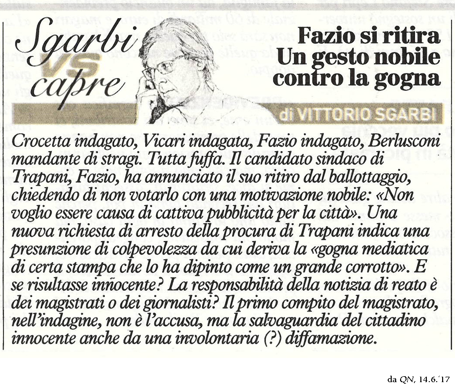 SGARBI VS CAPRE