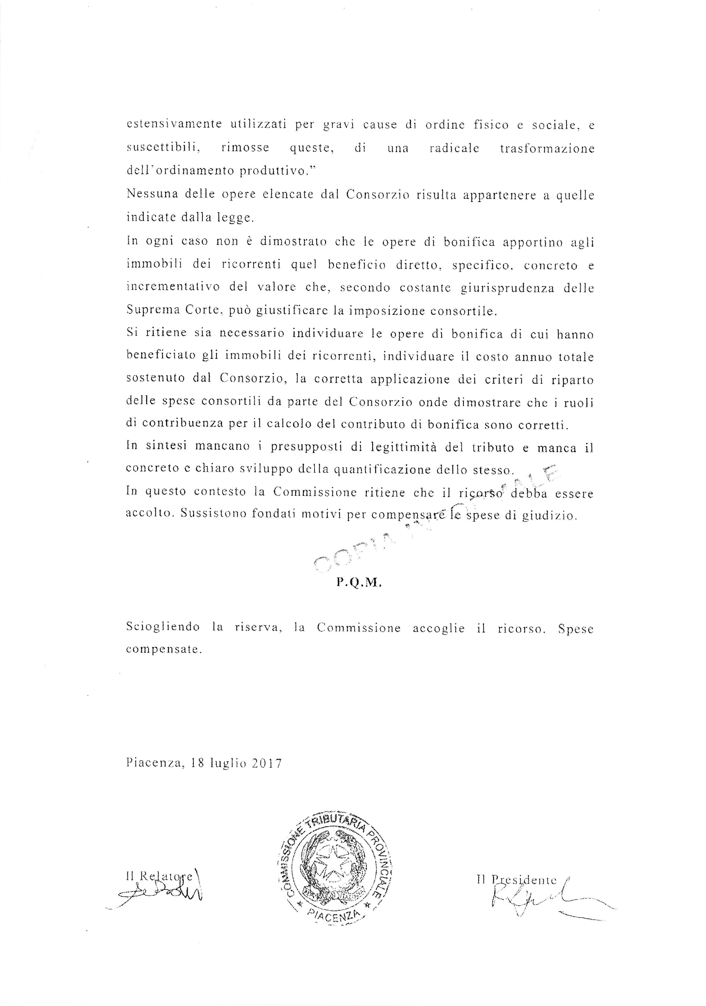 CONSORZIO BONIFICA