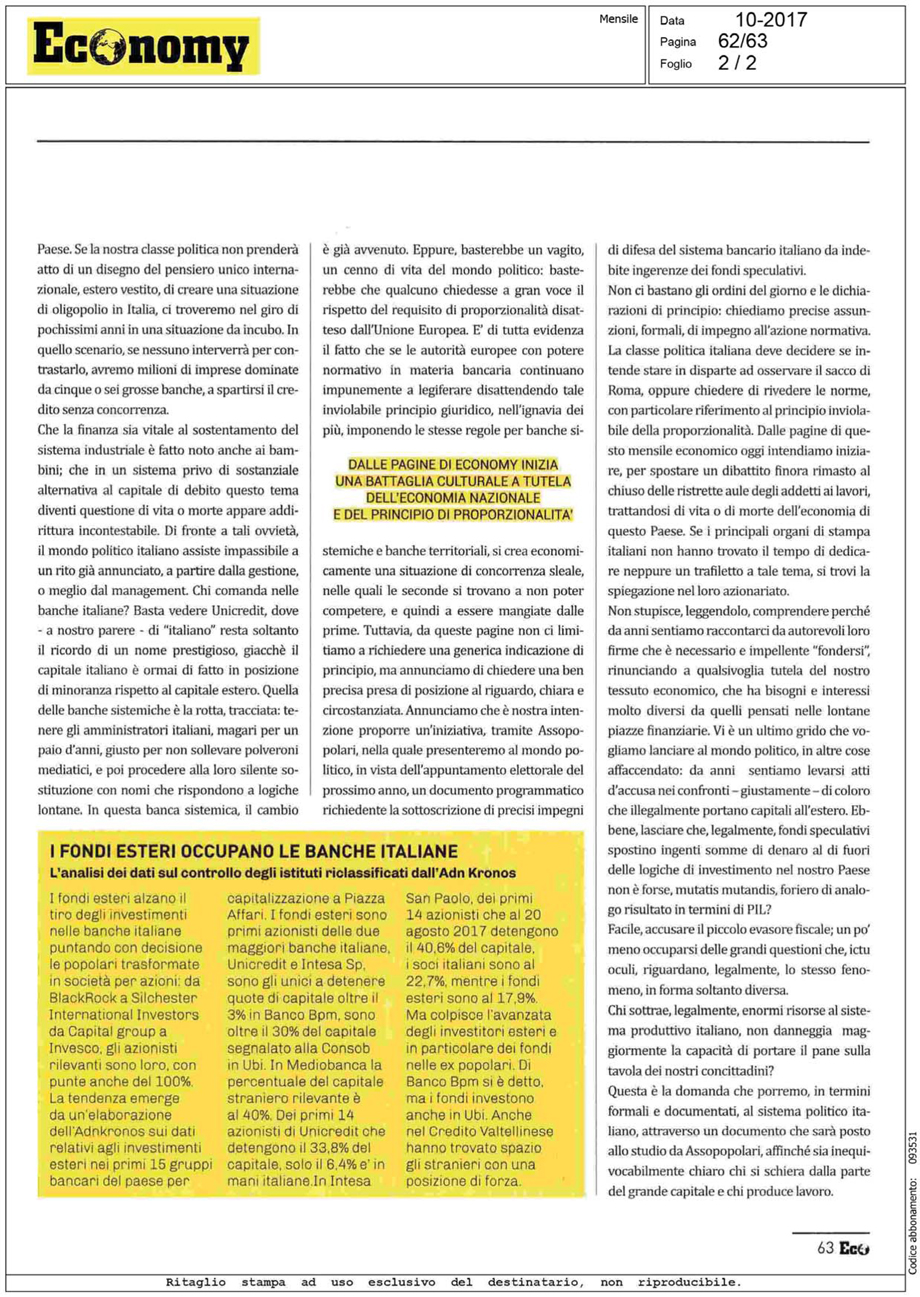 ora la politica difende le banche dagli avvoltoi