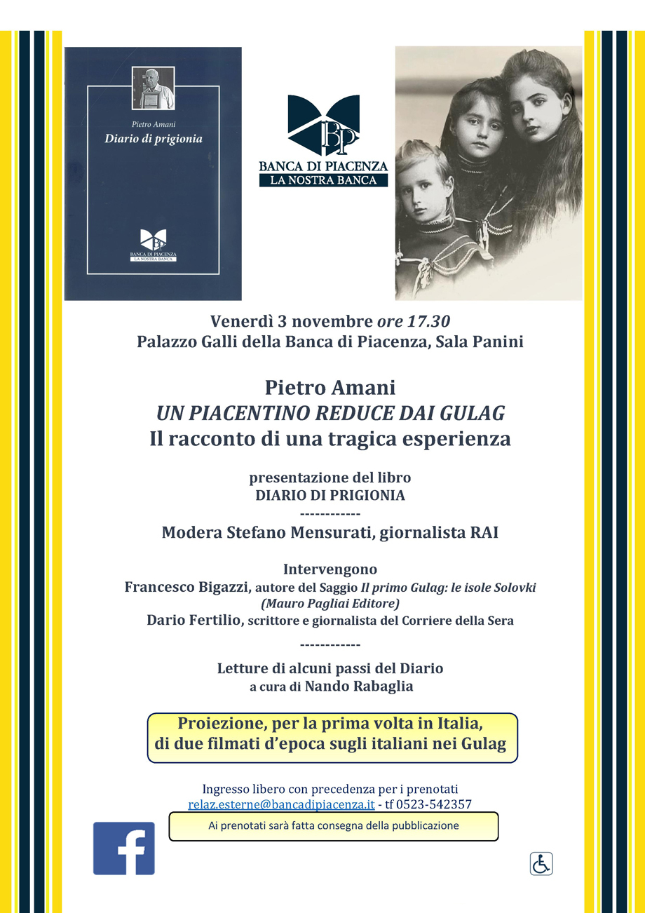 Un piacentino reduce dai Gulag - Il racconto di una tragica esperienza