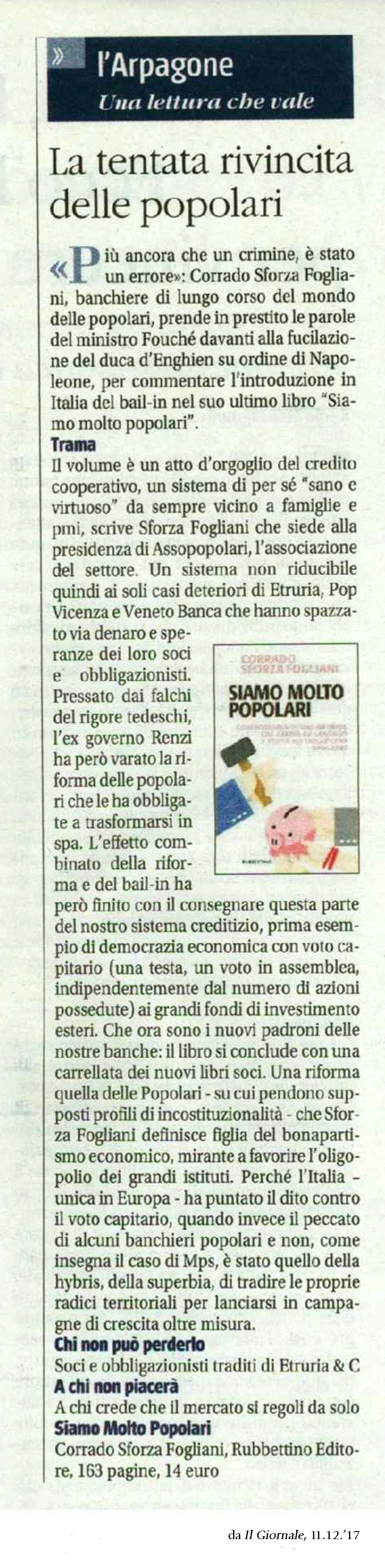 Il Giornale, 11.12.'17
