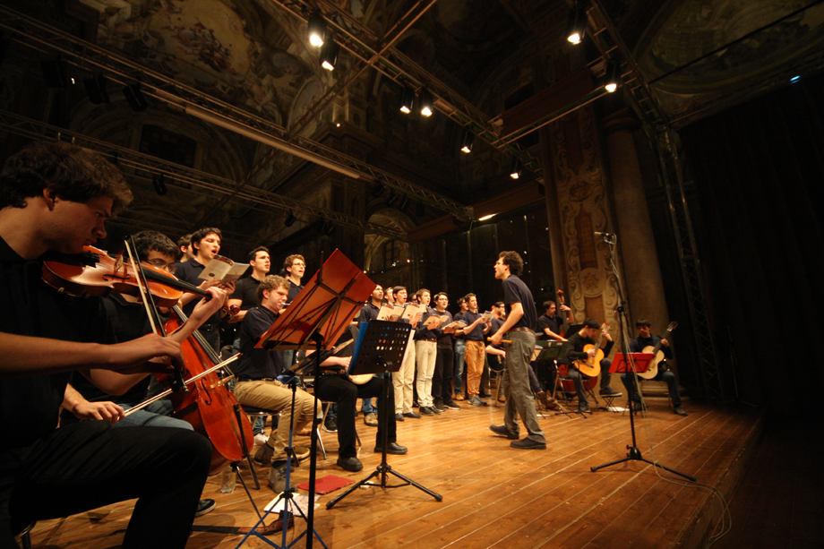 concerto organizzato dalla Banca di Piacenza alla Sala dei Teatini