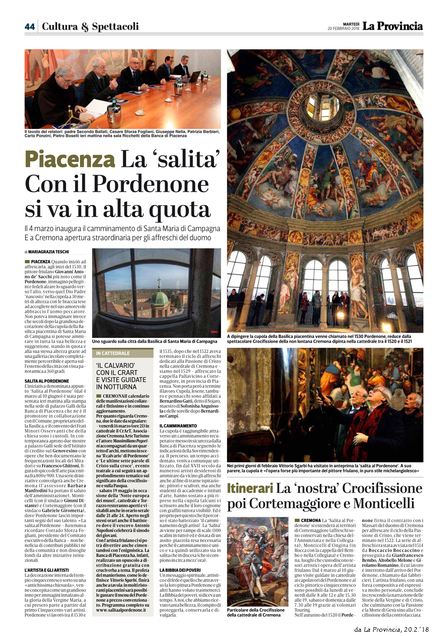 La Provincia, 20.2.'18