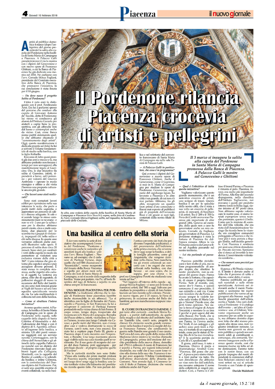 il nuovo giornale, 15.2.'18