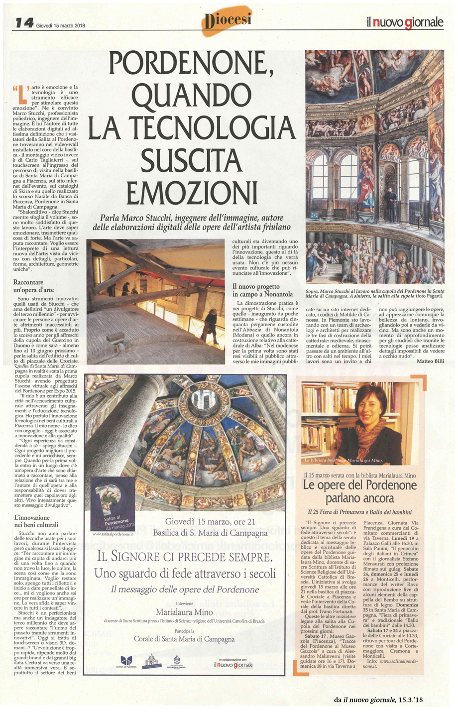 il nuovo giornale, 15.3.'18