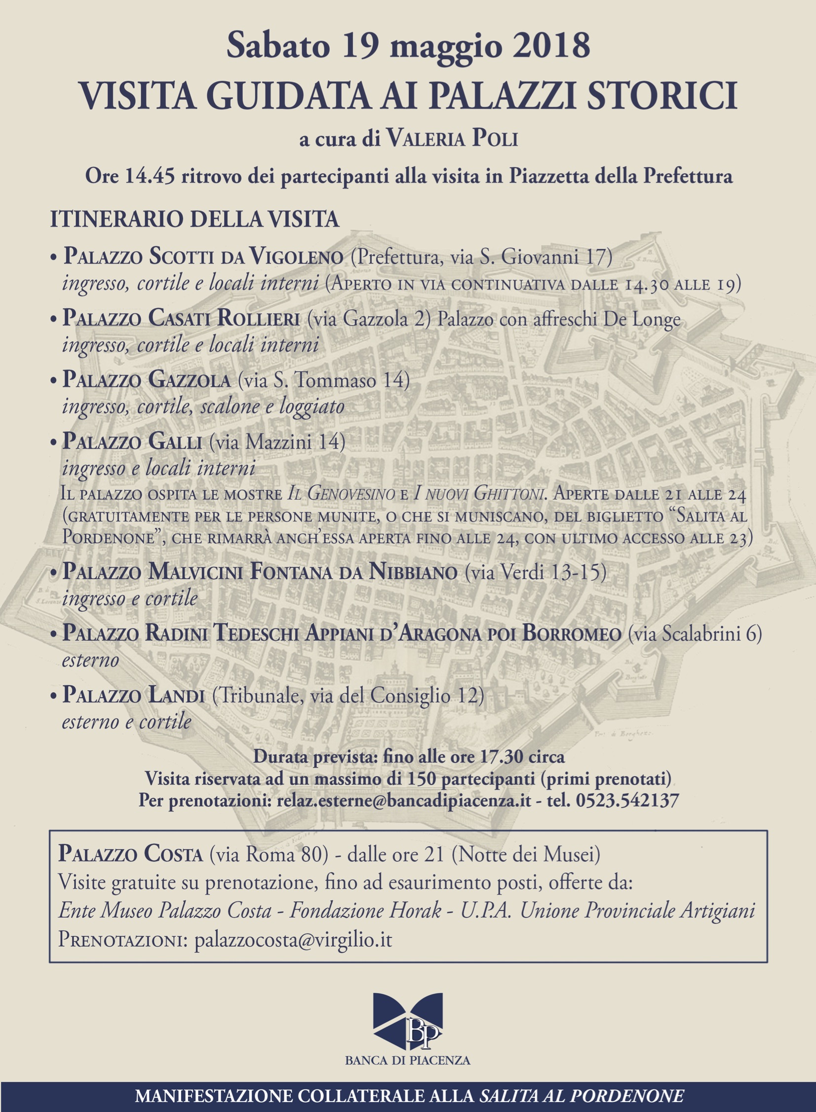 Dove sono i Palazzi storici visitabili