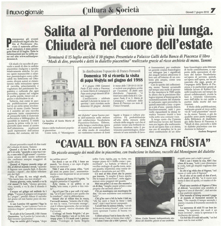 Salita al Pordenone più lunga. Chiuderà nel cuore dell'estate