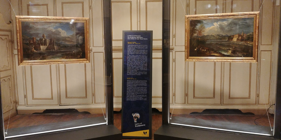 Salita al Pordenone, molto interesse dei visitatori per i due quadri del Panini esposti nella Sala d