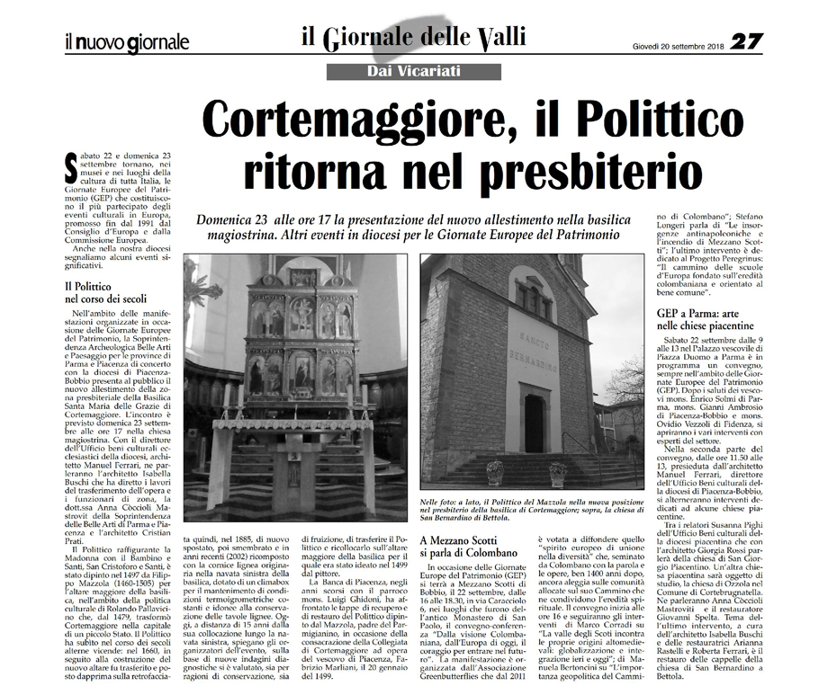 il nuovo giornale, 20.9.'18