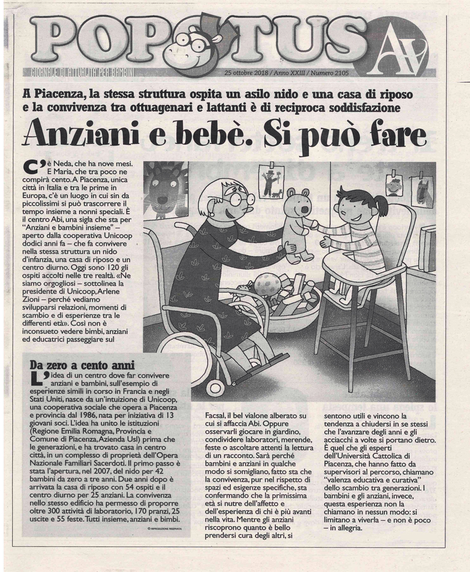 Anziani e bebè. Si può fare