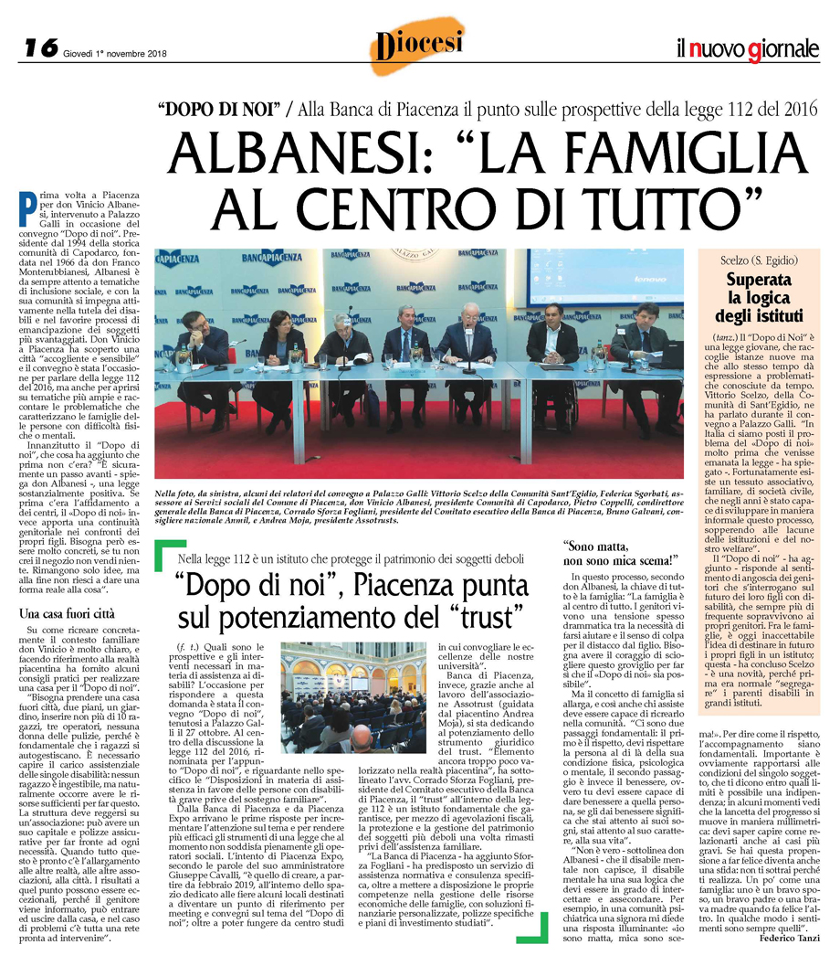 il nuovo giornale, 1.11.'18