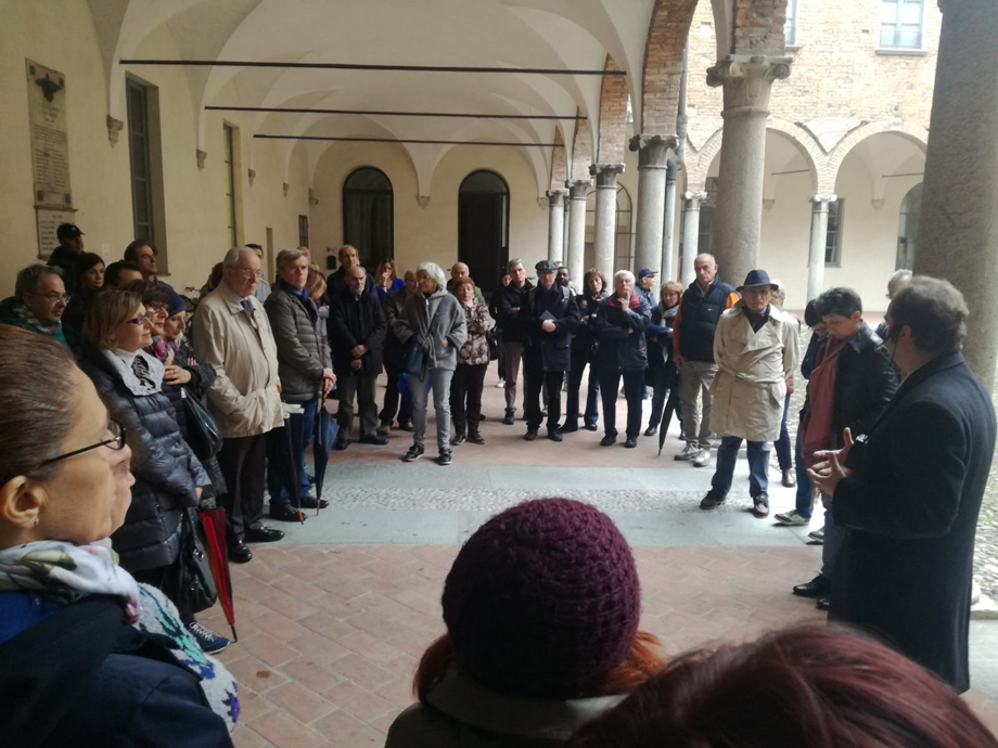 Successo della visita guidata al Collegio Morigi e al Collegio Alberoni ospedali militari per i prig