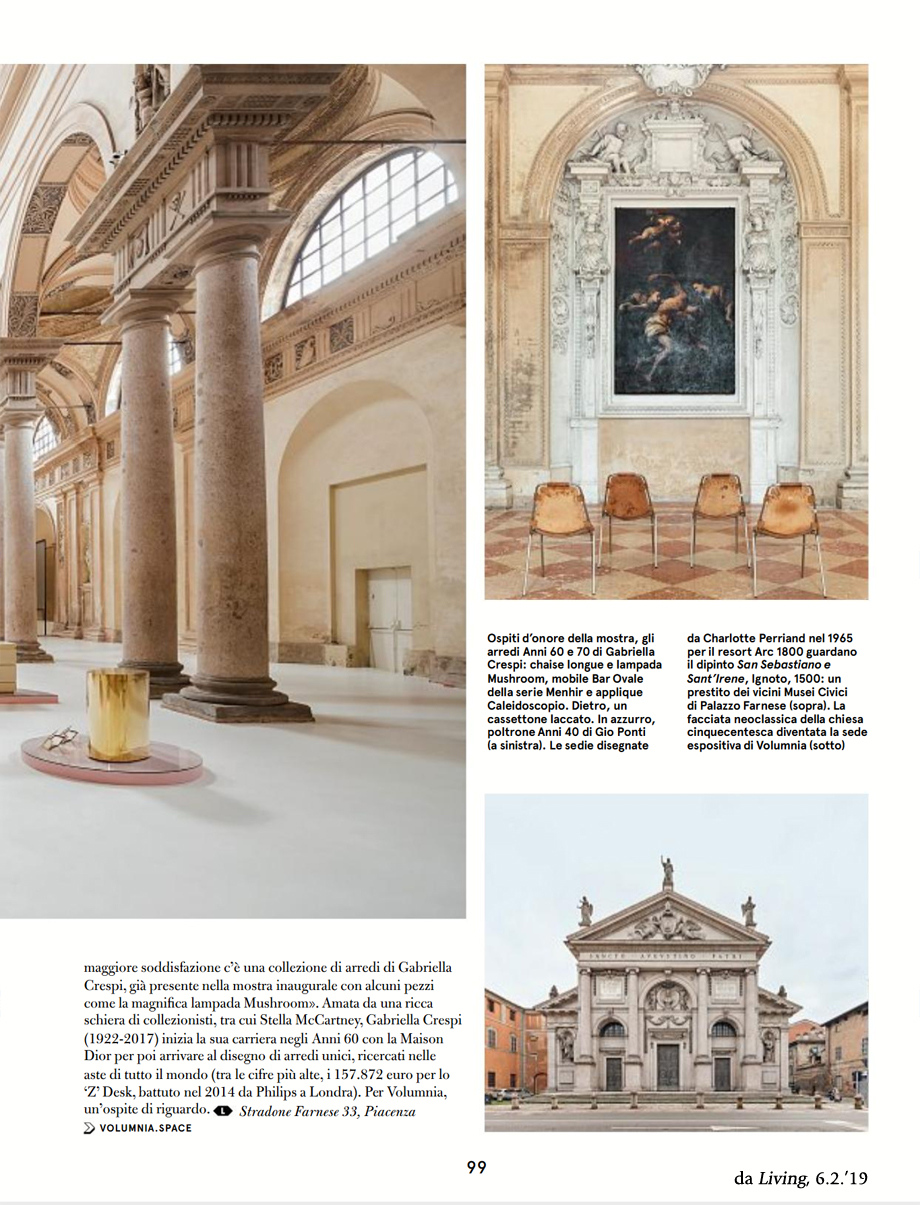 Il Sant'Agostino di Piacenza sulla rivista del Corsera