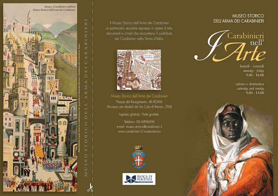 La Banca unico sponsor della Mostra dei Carabinieri nell'Arte a Roma
