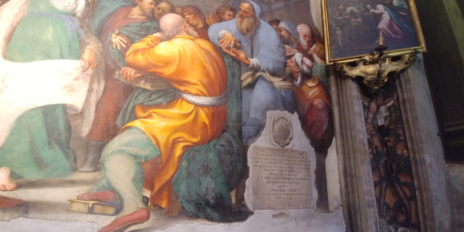 I convegnisti di Palazzo Farnese hanno visitato la Salita al Pordenone