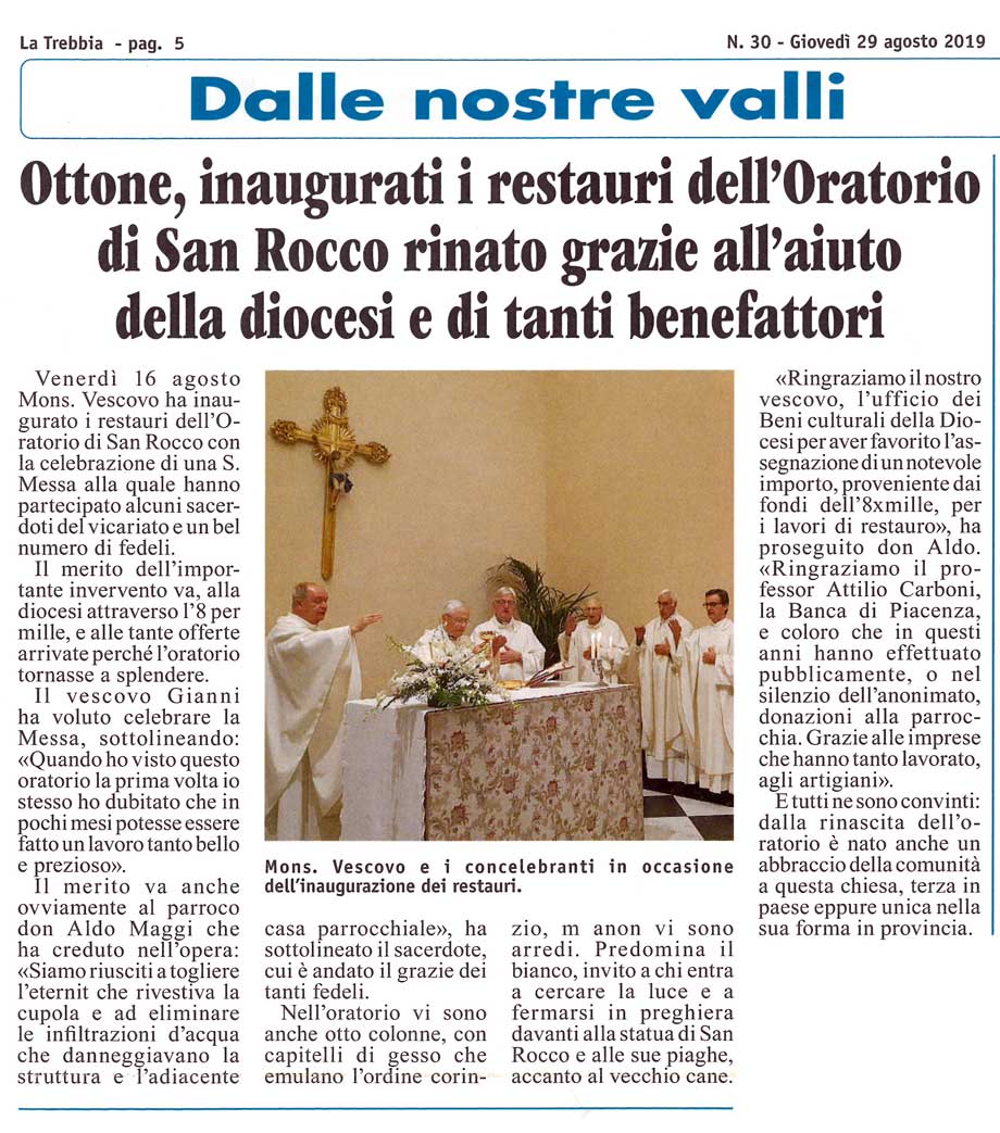 La Trebbia, 29.8.'19