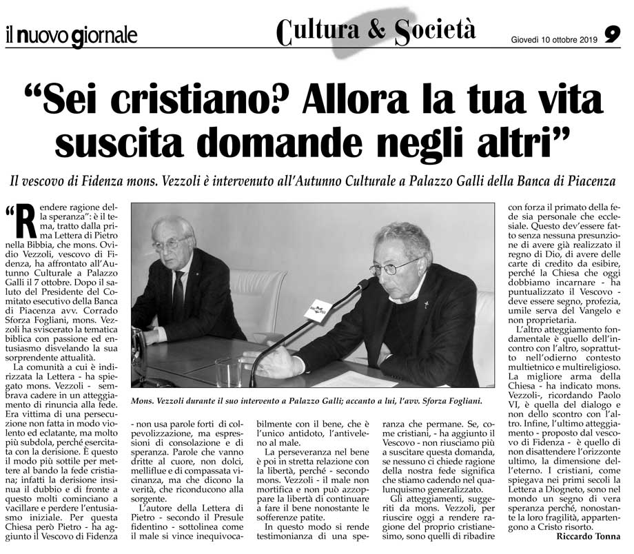 il nuovo giornale, 10.10.'19