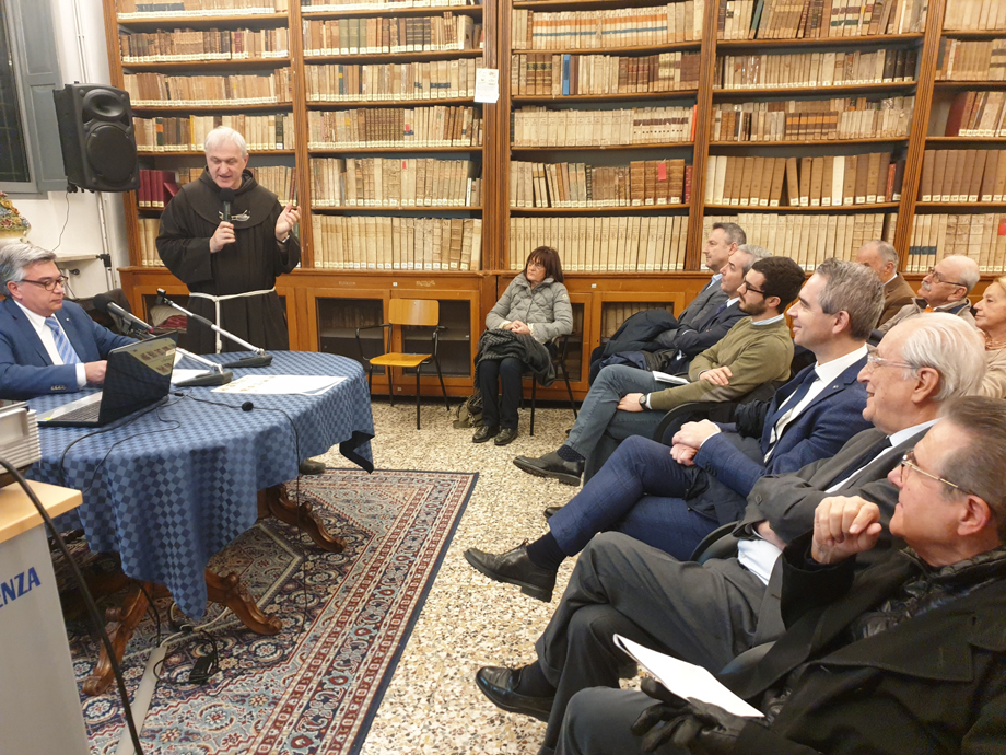 Rivivono in un libro della Banca di Piacenza i dipinti cancellati che ornavano il chiostro del conve