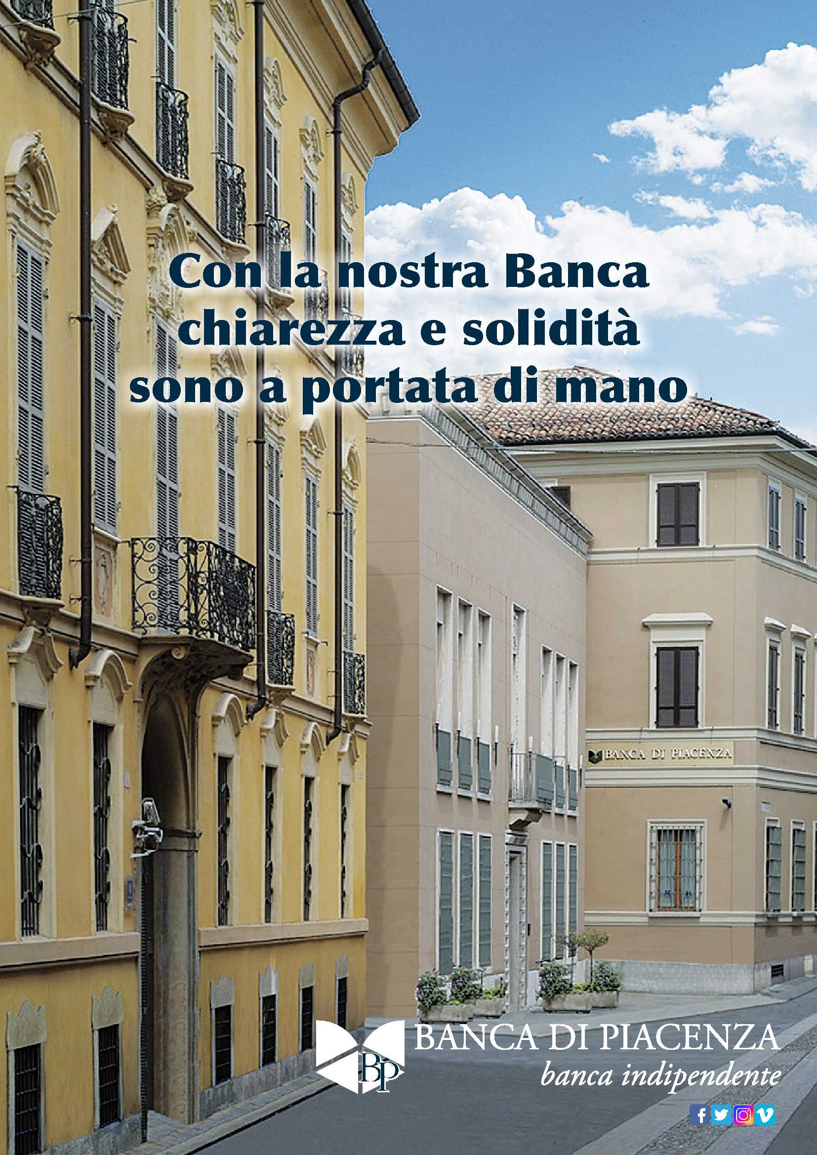 Con la nostra Banca chiarezza e solidità sono a portata di mano