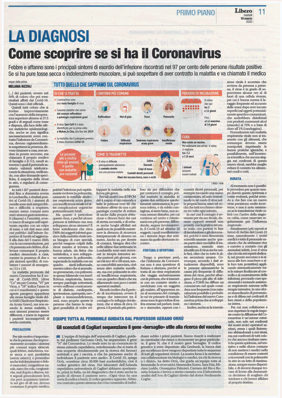 Come scoprire se si ha il Coronavirus