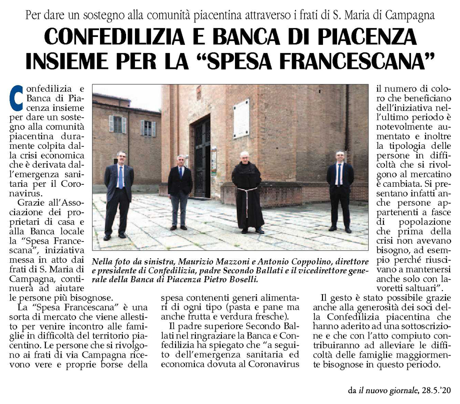 il nuovo giornale, 28.5.'20