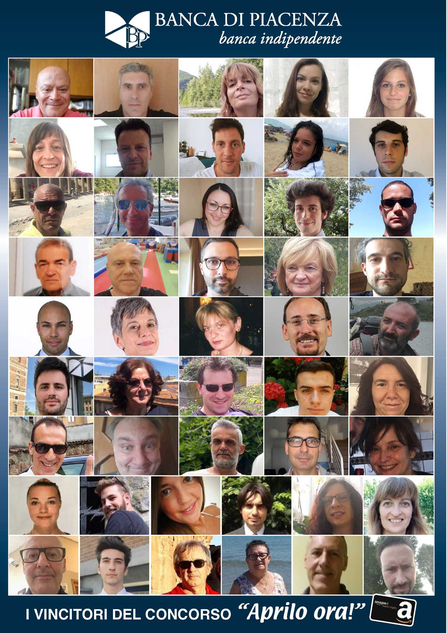 Concorso Aprilo ora Banca di Piacenza
